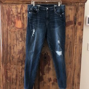 Gap resolution true skinny high rise jeans